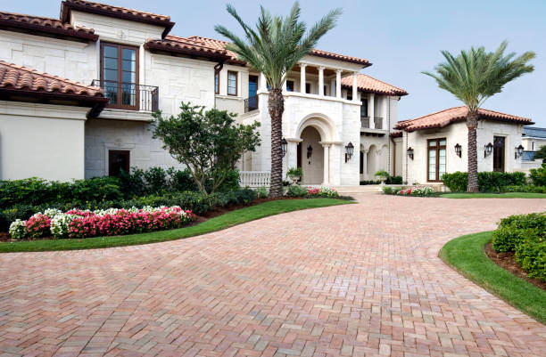 Permeable Paver Driveway in Faxon, PA